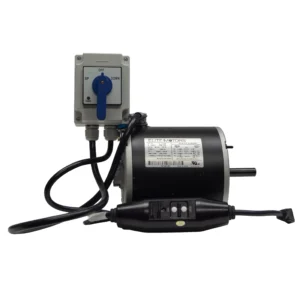 3/4 HP Elite TENV Wired Boat Lift Motor with Base