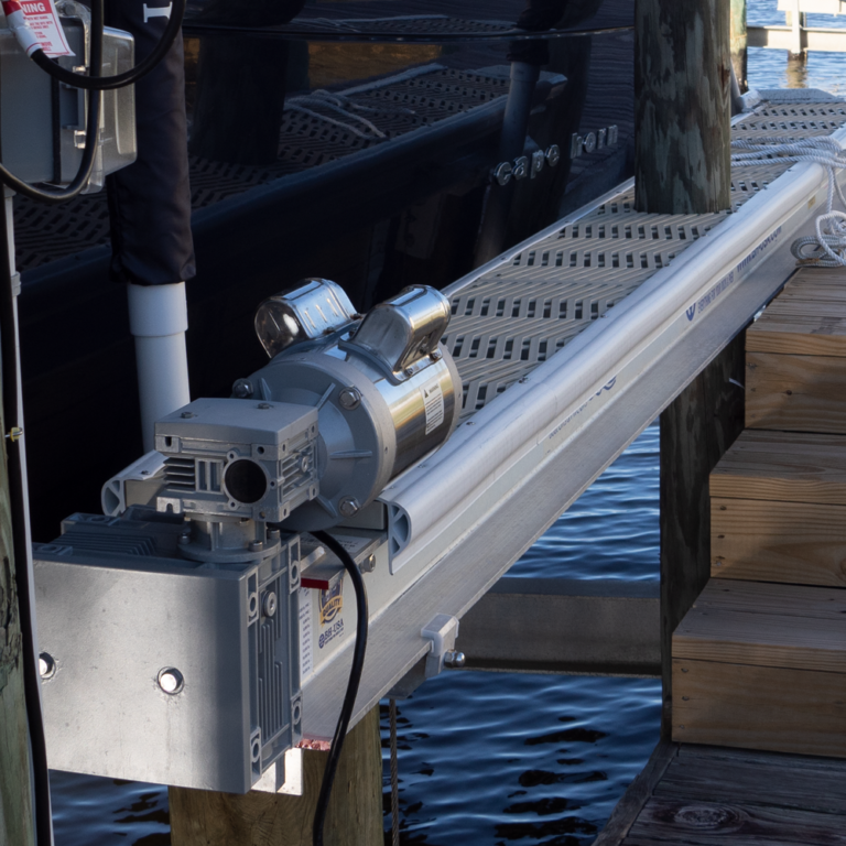 24,000 lb. Aluminum Six Post Pile Mount Lift | BH-USA