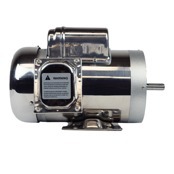 1.5 HP Elite TEFC Stainless Electric Motor with Base