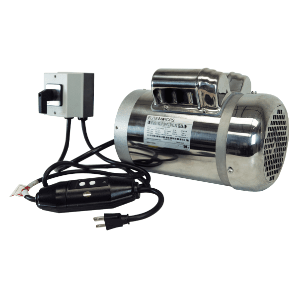 1.5 HP Elite TEFC Stainless Salzer Wired Motor