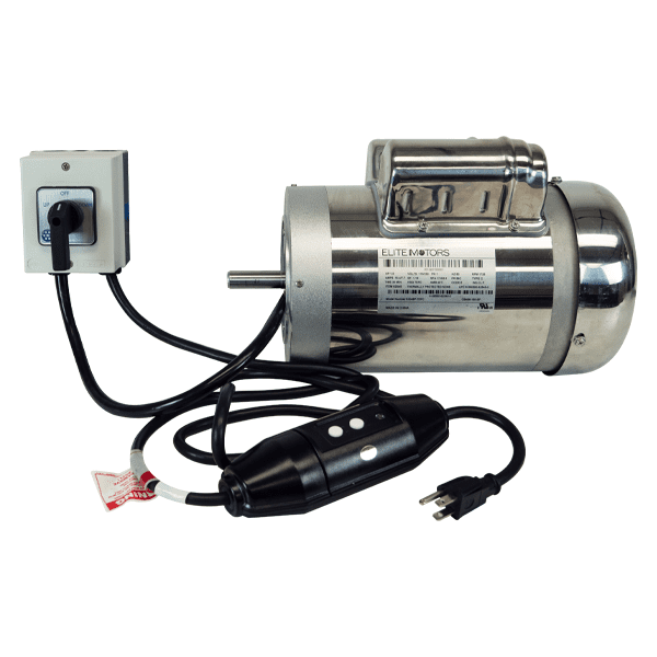 1.5 HP Elite TEFC Stainless Salzer Wired Motor