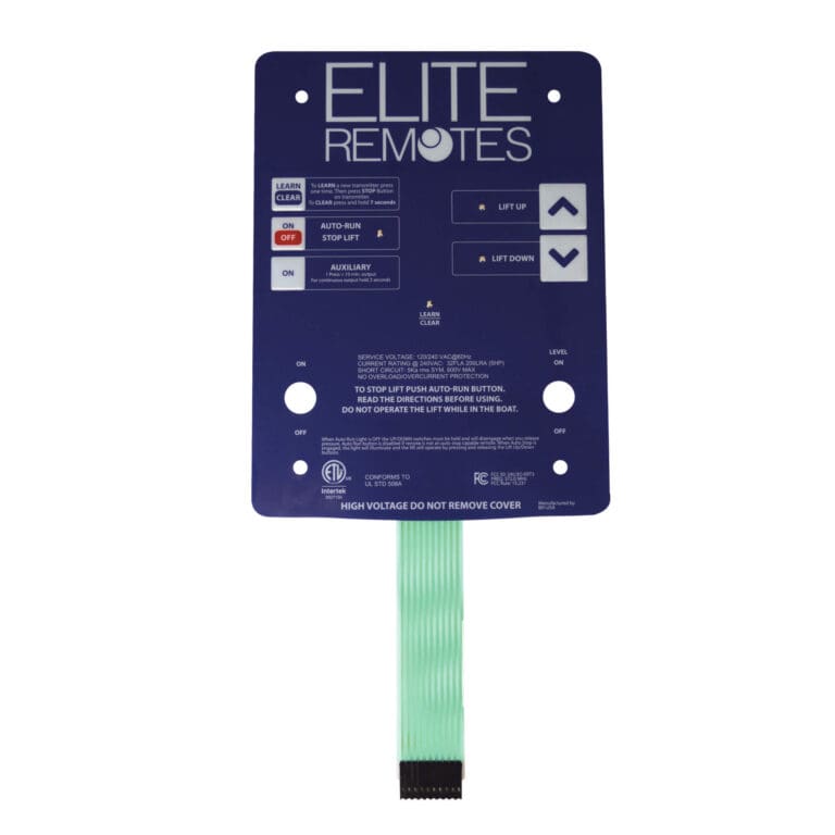 Elite Remote Control Panel | Elite Remote Parts | BH-USA