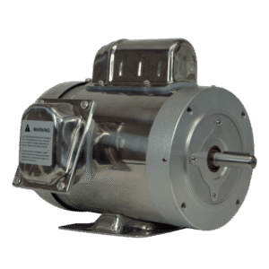 1 HP Elite TEFC Stainless Electric Motor With Base