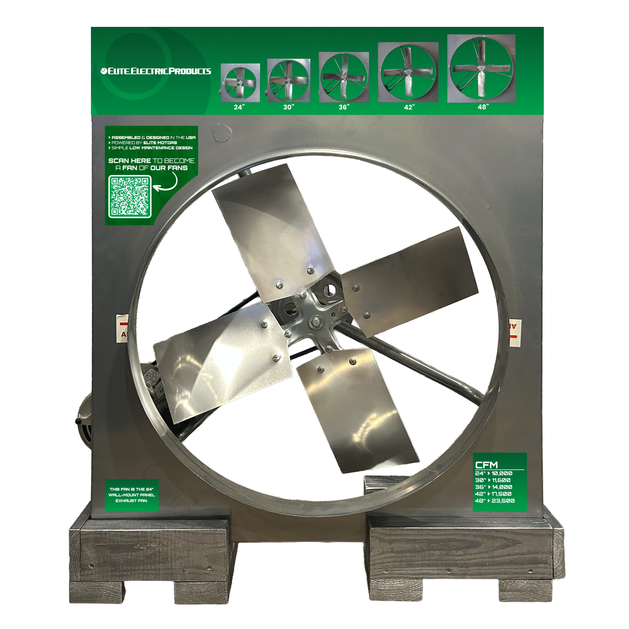 Elite Fan Store Display