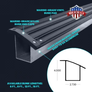 4” Aluminum Universal Bunks