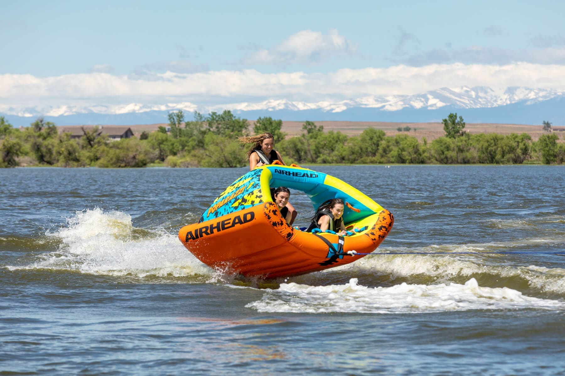Poparazzi 3 | 1-3 Rider Towable Tube for Boating image 1