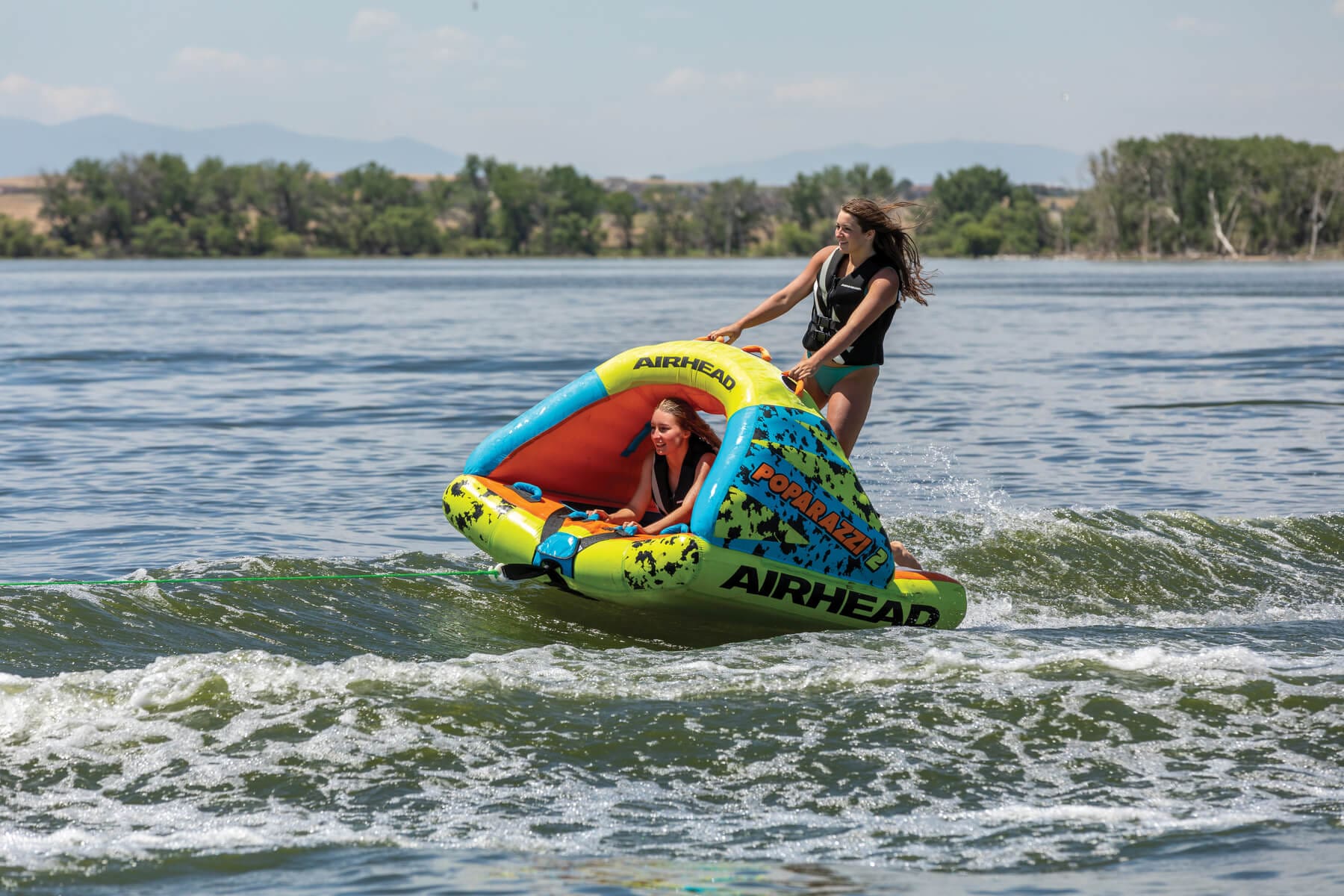 Poparazzi 2 | 1-2 Rider Towable Tube image 1