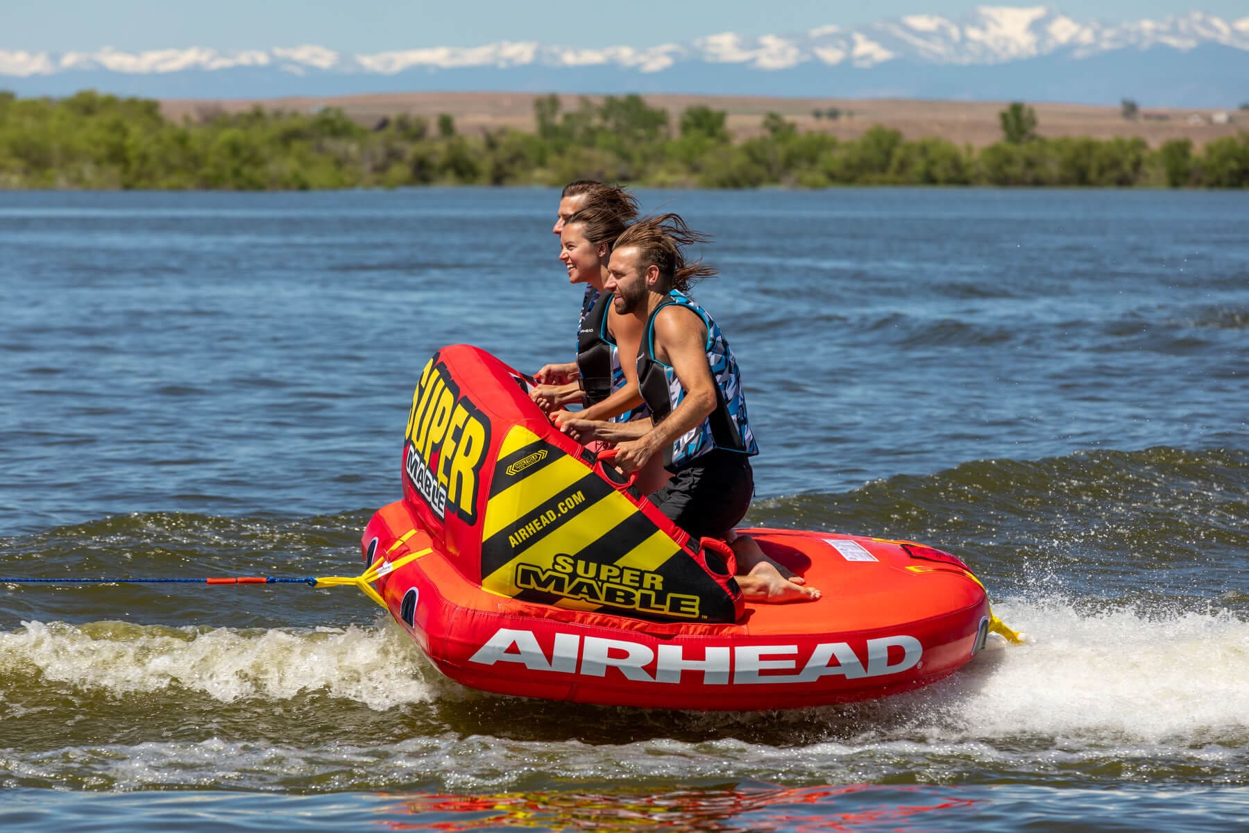 Super MableĀ® | 1-3 Rider Towable Tube for Boating image 3
